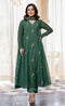 Alvami Women Silk Embroidery Kurta and Pant Set with Dupatta
