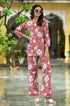 Alvami Women Floral Printed Cotton Cord Set