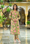 Women Floral Printed Cotton Kurta and pant set