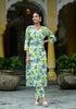 Women Floral Printed Cotton Kurta And pant Set