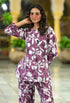Alvami Women Floral Cotton Cord Set