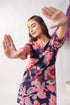 Women Floral Printed Cotton Kurta and Pant Set