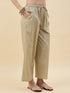 Alvami Women’s Cotton Relaxed Fit Wide Leg Palazzo Pants