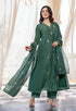 Alvami Women Silk Embroidery Kurta and Pant Set with Dupatta