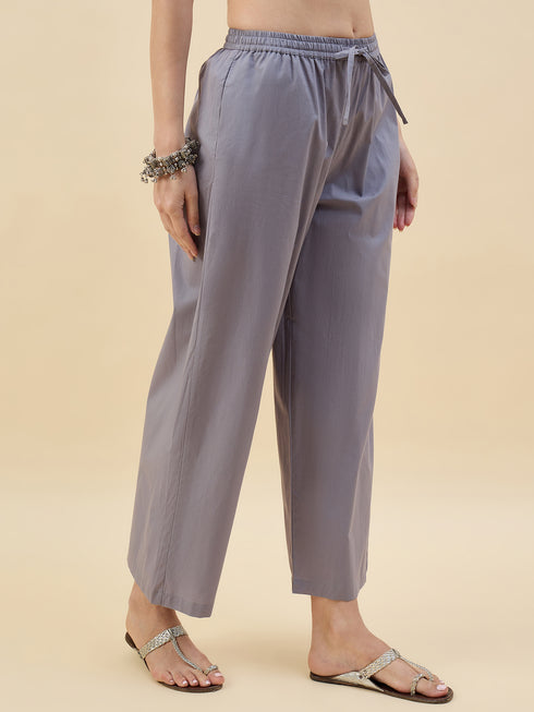 Alvami Women’s Cotton Relaxed Fit Wide Leg Palazzo Pants