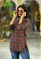 Printed Straight Short Kurta