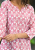 Floral Printed Straight Kurta