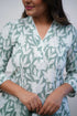 Viscose Floral Printed Green Kurta And Pant Set With Dupatta