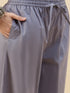 Alvami Women’s Cotton Relaxed Fit Wide Leg Palazzo Pants