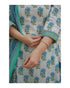 White Printed Pure Cotton Kurta And Pant Set