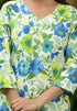 Women Floral Printed Cotton Kurta And pant Set