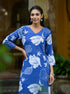 Women Floral Printed V-Neck Kurta And Pant Set