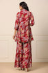 Women Floral Printed Cotton Kurta and Pant Set