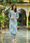 Women Ethnic Printed Cotton Kurta And Pant Set