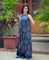 Women Viscose Kurta Palazzo Set with Dupatta | Sleeveless Printed Kurta with Palazzo Pant