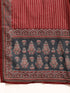 Viscose Red Kurta And Pant Set With Dupatta