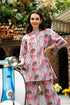 Women Cotton Printed Cord Set