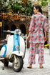Women Cotton Printed Cord Set