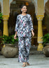 Women Cotton Printed Cord Set