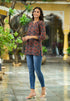 Printed Straight Short Kurta