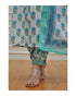 White Printed Pure Cotton Kurta And Pant Set