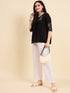 Alvami Women’s Cotton Relaxed Fit Wide Leg Palazzo Pants