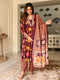 Women’s Printed Kurta Pant Dupatta Set | Ethnic Straight Kurta Set for Women | V-Neck 3/4 Sleeve Regular Fit Indian Suit Set