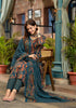 Blue Embroidery Viscose Rayon Kurta, Pant And Dupatta Set