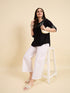 Alvami Women’s Cotton Relaxed Fit Wide Leg Palazzo Pants