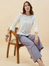 Alvami Women’s Cotton Relaxed Fit Wide Leg Palazzo Pants