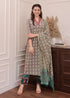 Viscose Light Green Kurta And Pant Set With Dupatta