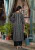 Black Kurta And Pant Set With Dupatta