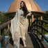 Yellow Printed Viscose Rayon Kurta, Pant And Dupatta Set