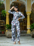 Women Cotton Printed Cord Set