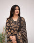 Black Kurta And Pant Set With Dupatta set