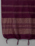 Wine Embroidery silk Kurta And Pant Set With Dupatta
