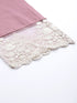 Pink Anarkali Kurta And Pant Set With Dupatta