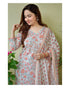 Pink Embroidery Viscose Rayon Kurta, Pant And Dupatta Set