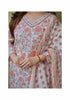 Pink Embroidery Viscose Rayon Kurta, Pant And Dupatta Set